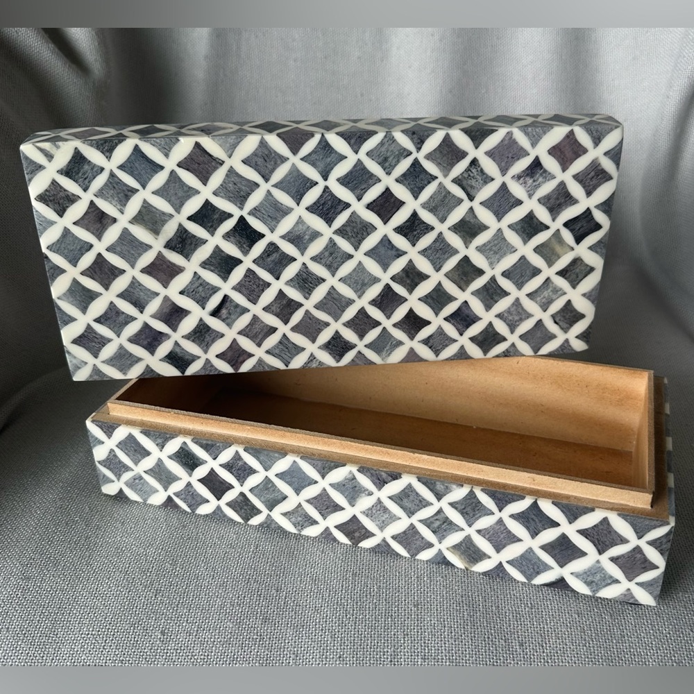 Handicrafts Home Decorative Wooden Storage Box with Lid New